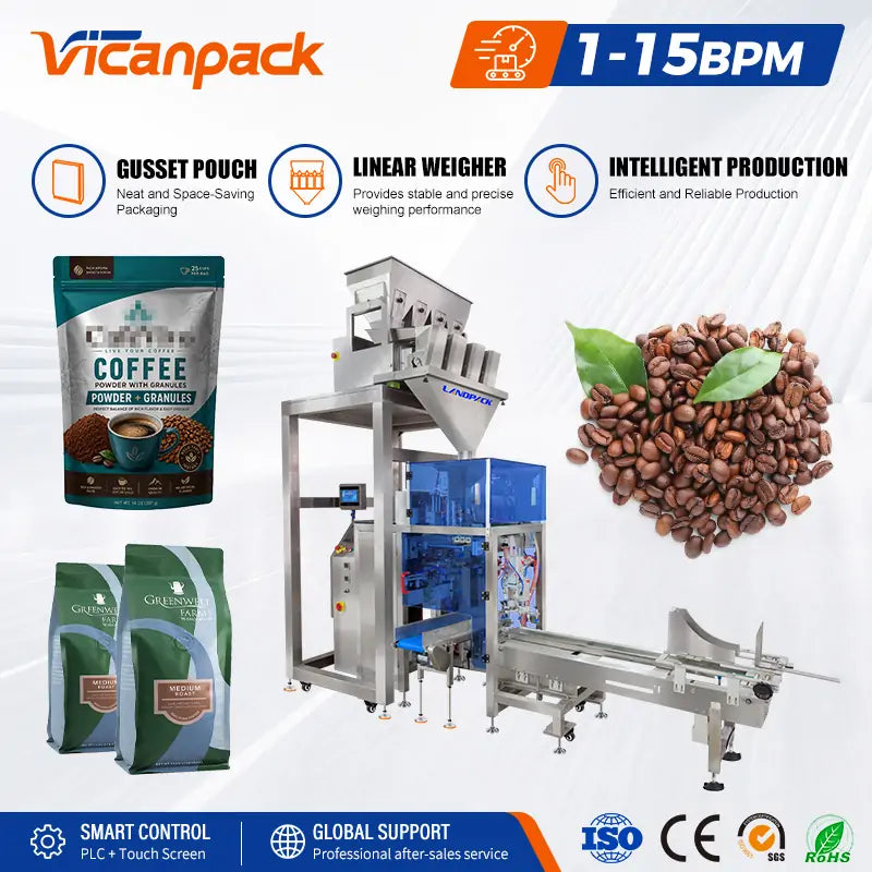 coffee bean packaging machine for sale