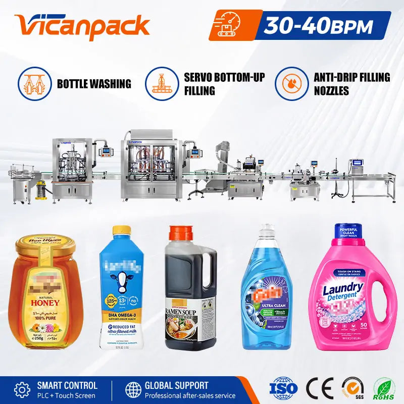 inline liquid filling equipment