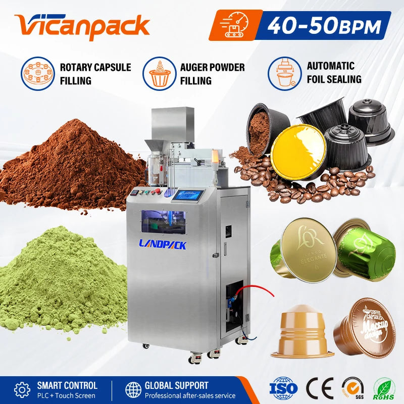 coffee capsule packing machine