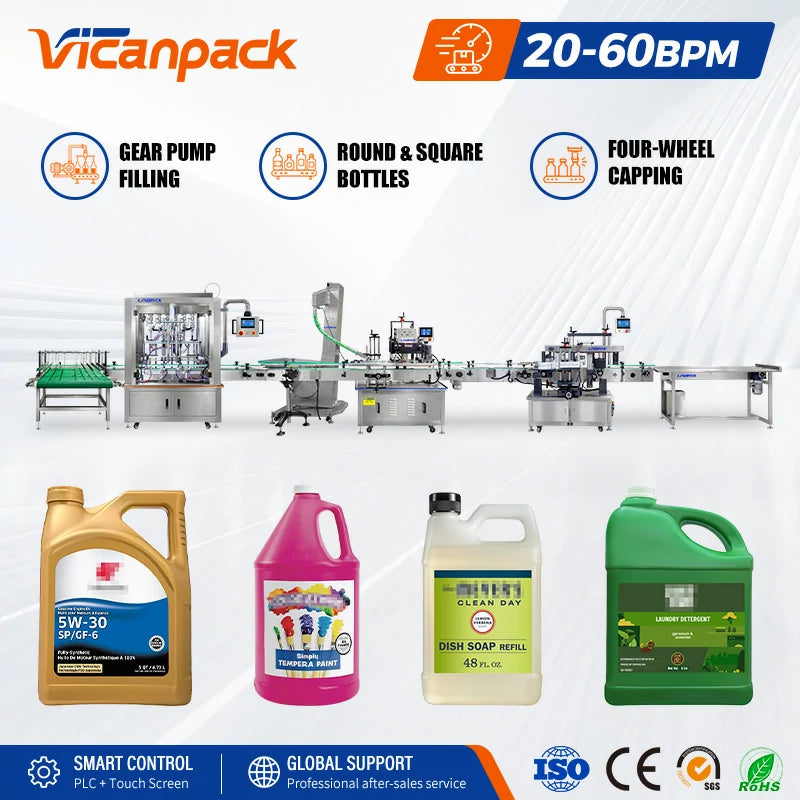 automatic bottle filling machine