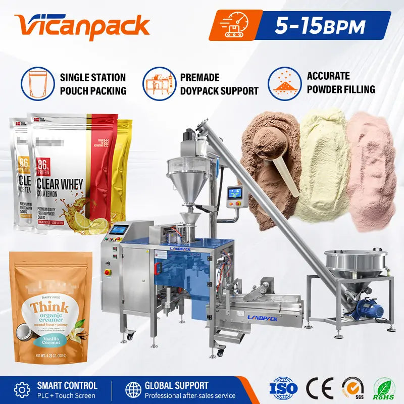automatic powder filling and sealing machine