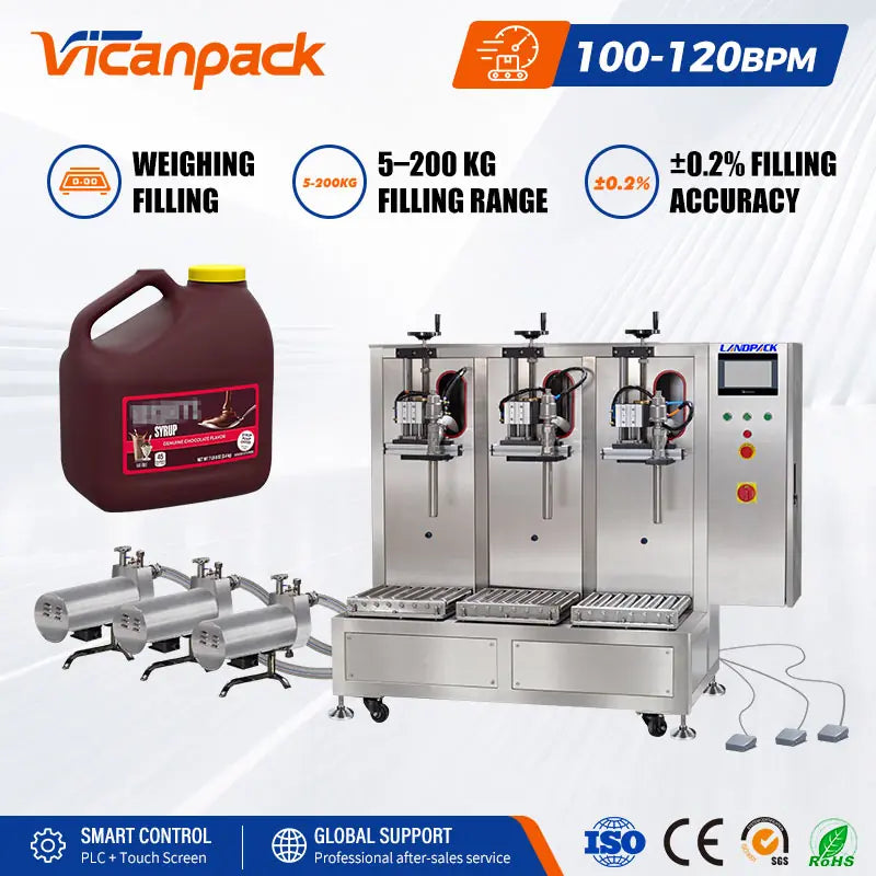 liquid and paste filling machine