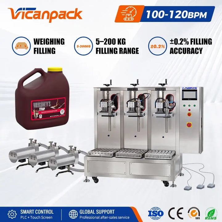 liquid and paste filling machine