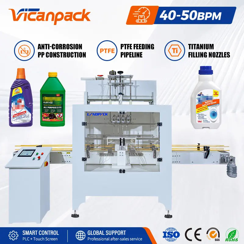 automatic bottle filling machine