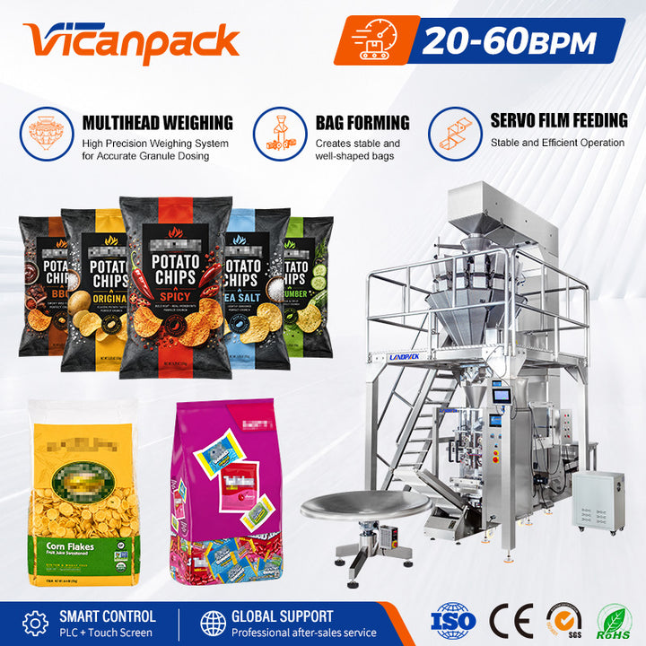 Automatic Granule Packing Machine Vffs Packaging Machine