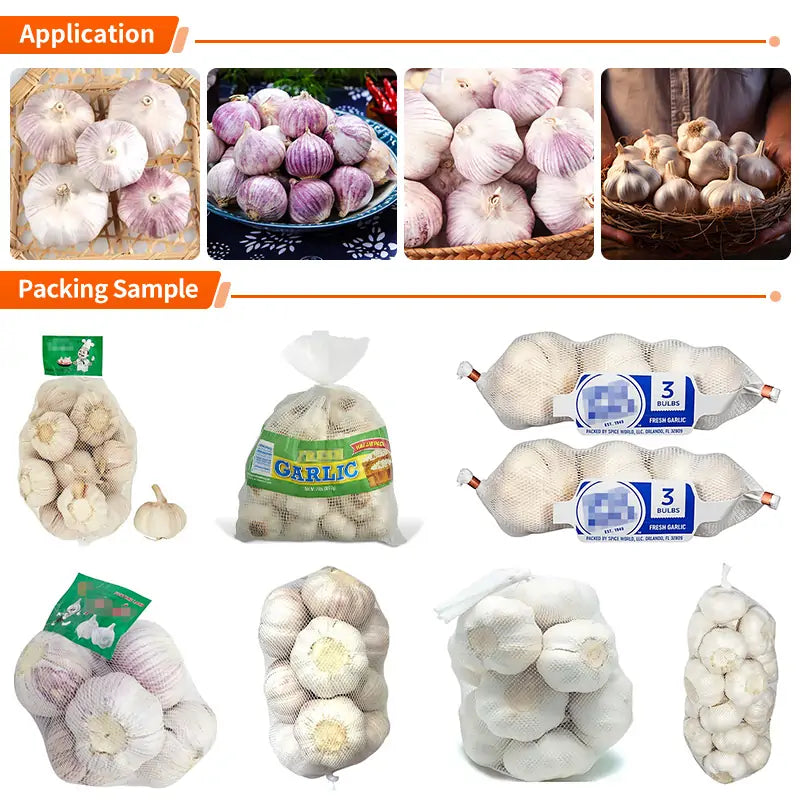 fruit net bag packing making machine