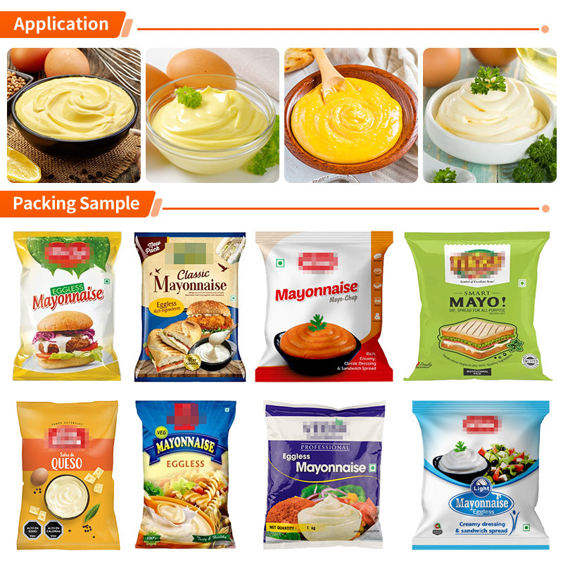 Automatic Mayonnaise Vertical Pouch Packaging Machine