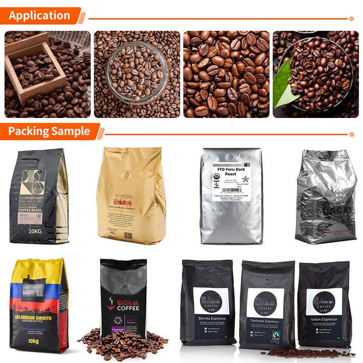 Automatic Granule Packaging Machine with Degassing Valve Device