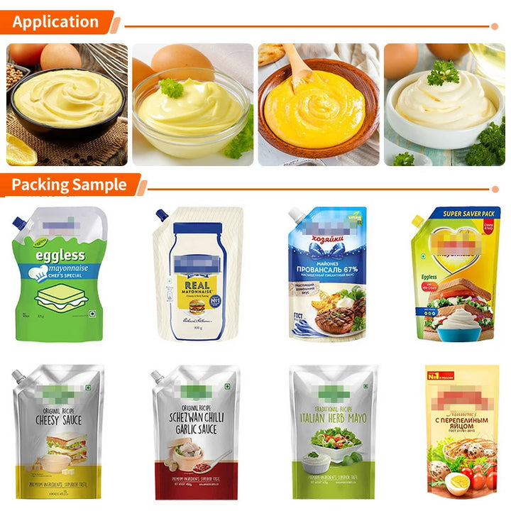mayonnaise packing machine