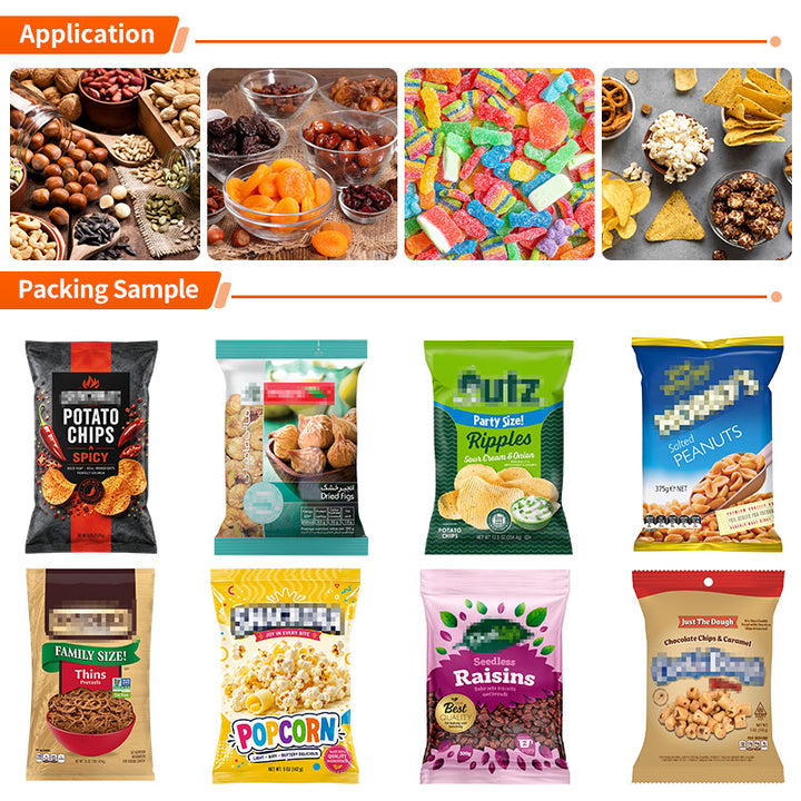 High Speed Automatic Granule Packing Machine Vertical Packaging Machine