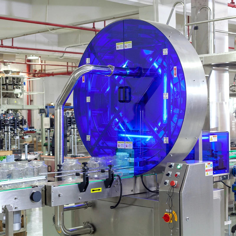 bottle filling and labeling machine
