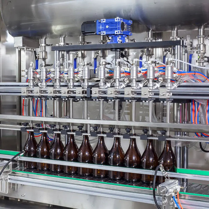 bottle filling capping labeling machine