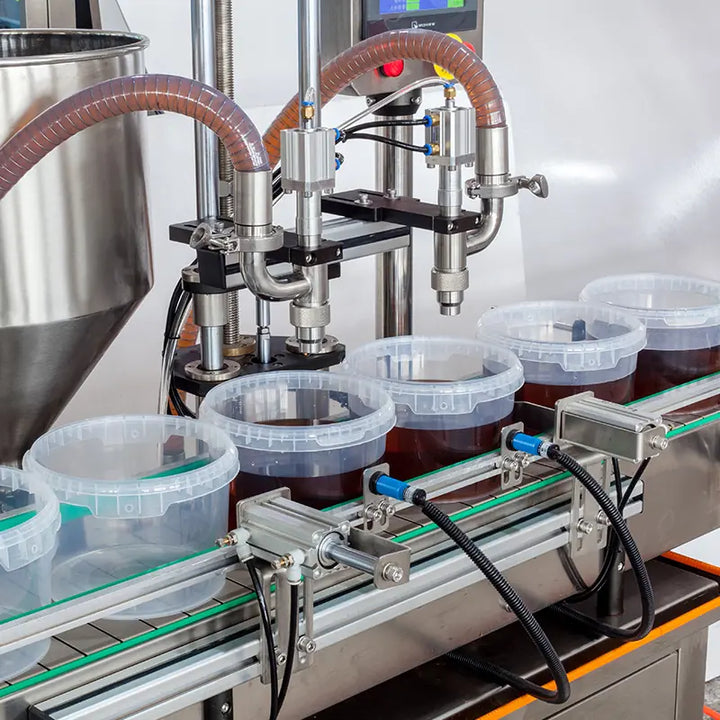 hot liquid filling machine