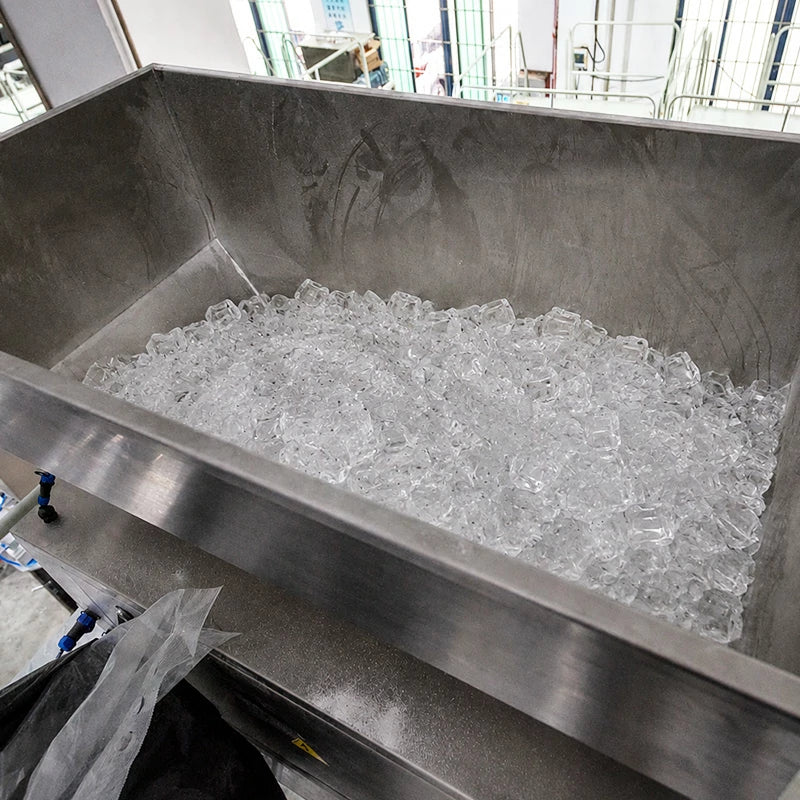 ice cube packing machine