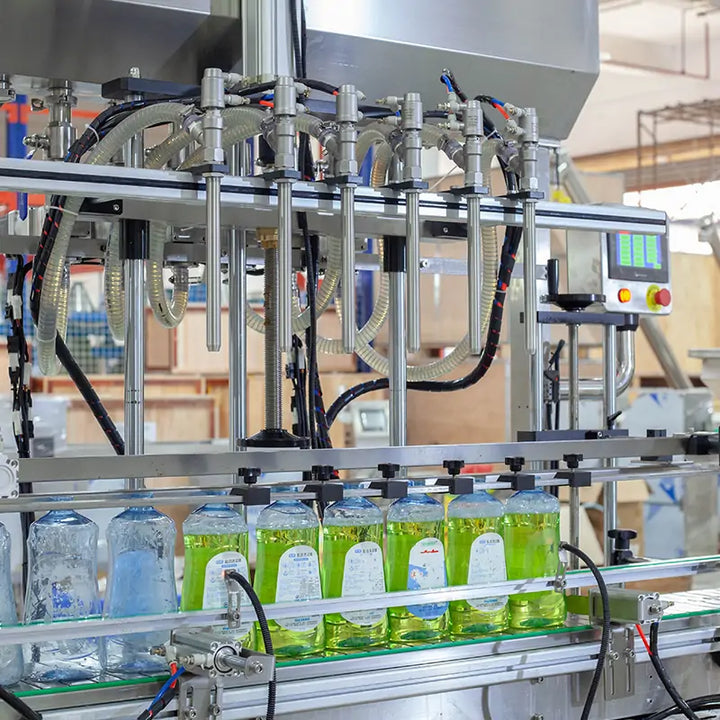 filling and capping labeling machine