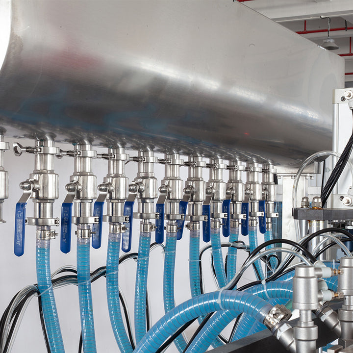 Automatic 10 Heads Liquid Linear Bottle Filling Machine, Liquid Soap Filling Machine