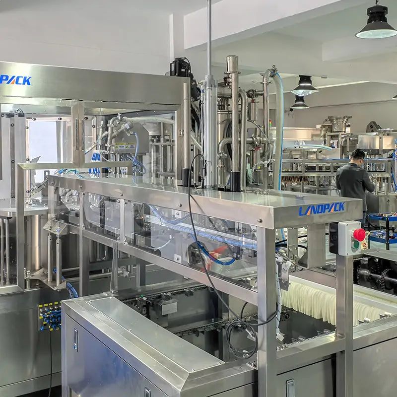 spout pouch pack filling and capping machine