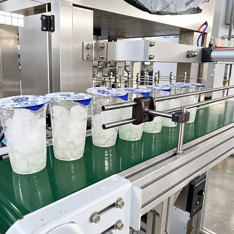 lce cube cup filling machine