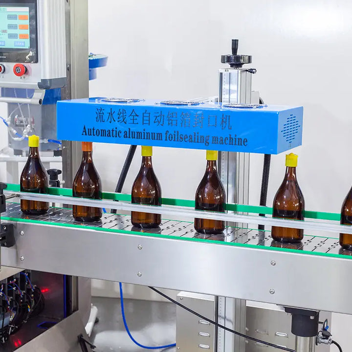 filling labeling capping machine
