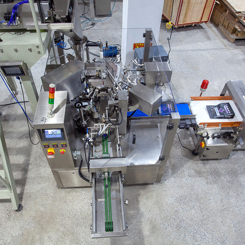 Automatic Rotary Premade Pouch Packing Machine Pet Food Doypack Packaging Machine