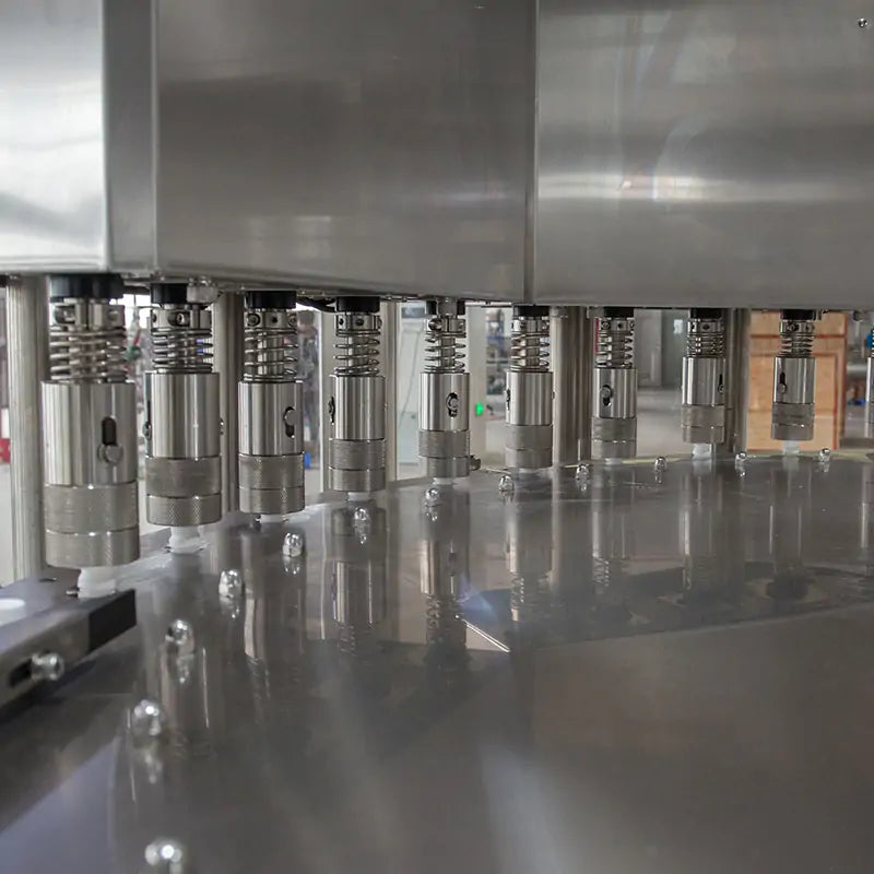 pouch with spout filling machine