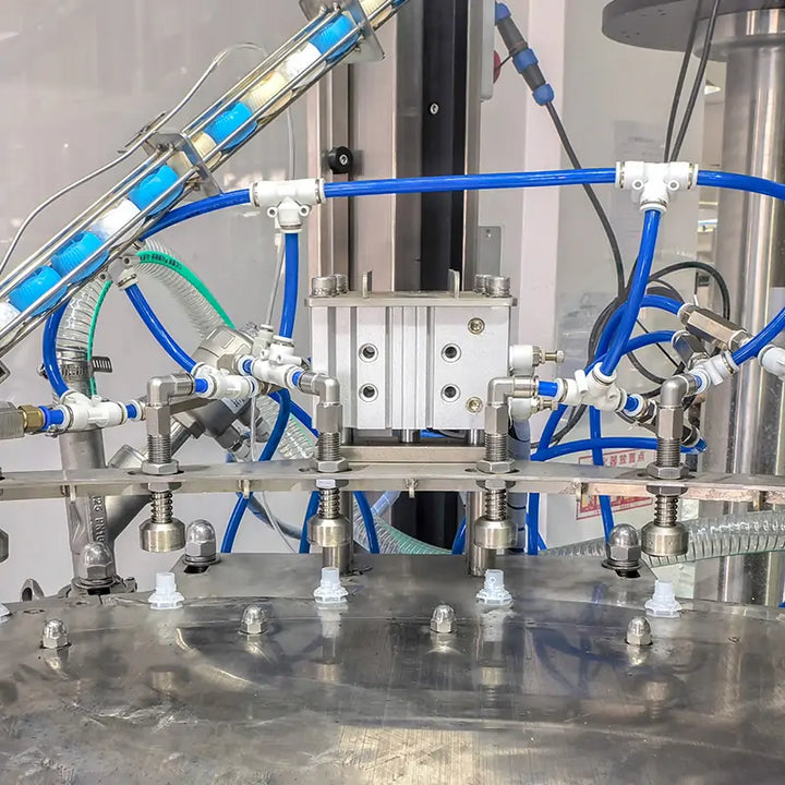 stand up spout pouch filling machine