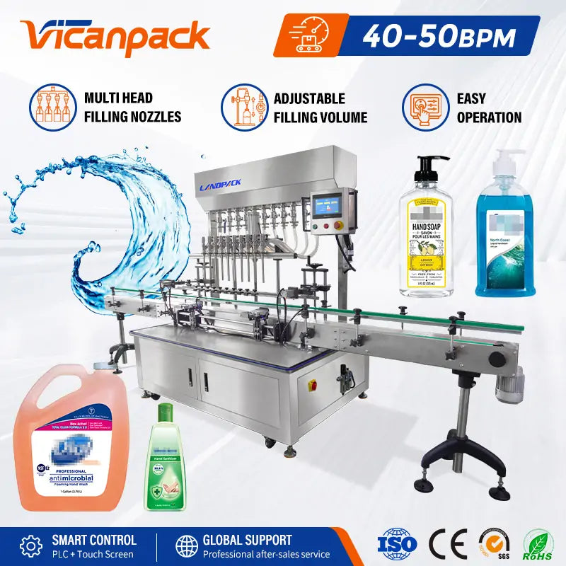 sanitizer filling machine