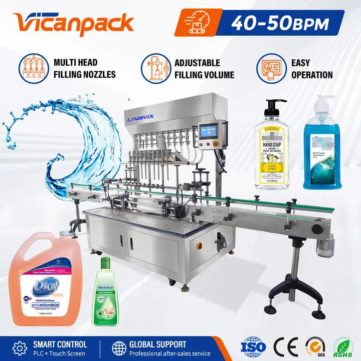 sanitizer filling machine