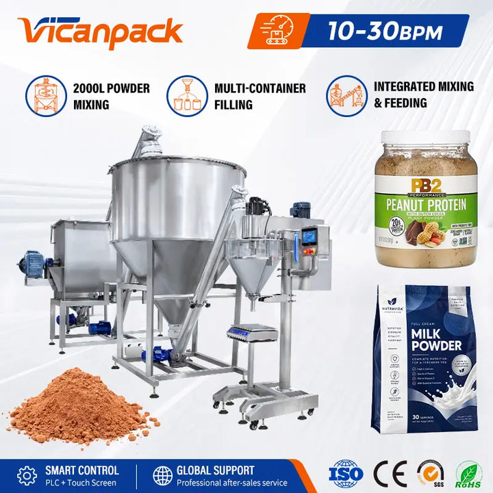 talcum powder filling machine