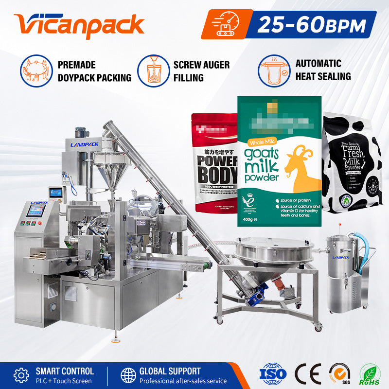 Automatic Milk Powder Doypack Filling Sealing Machine