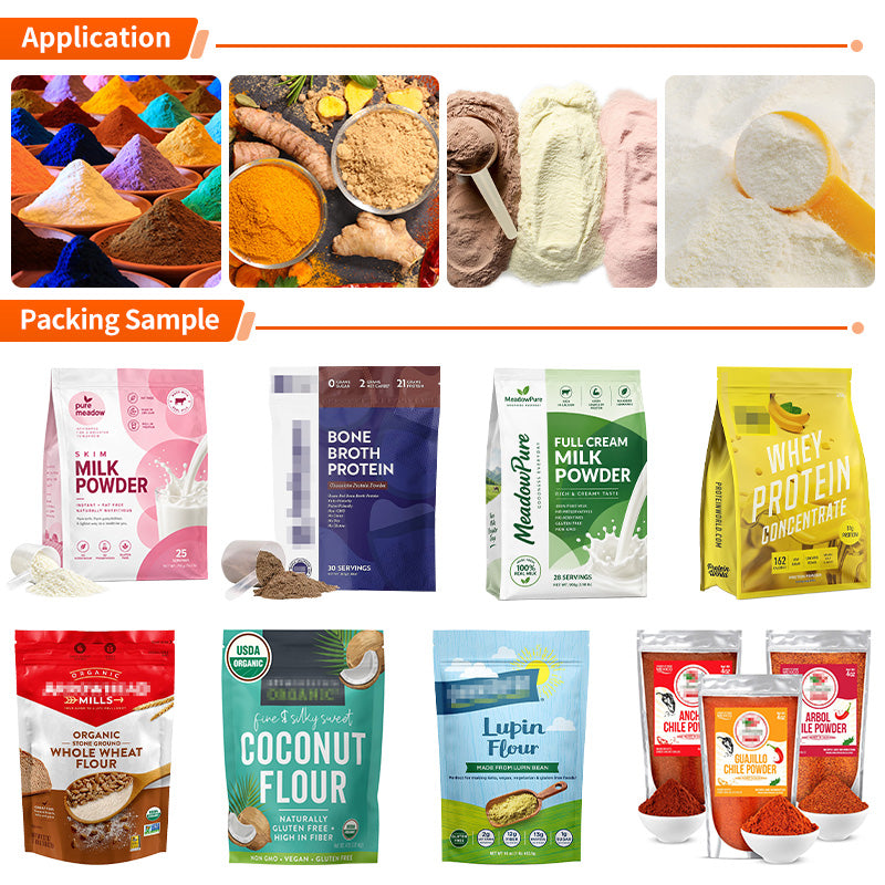Automatic Milk Powder Doypack Filling Sealing Machine