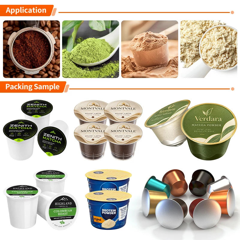 coffee capsule packing machine
