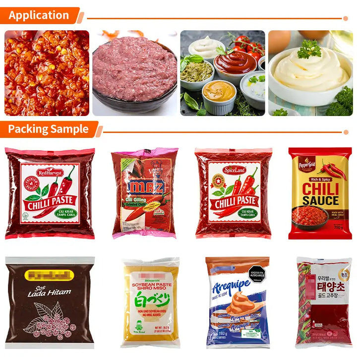 chutney packing machine
