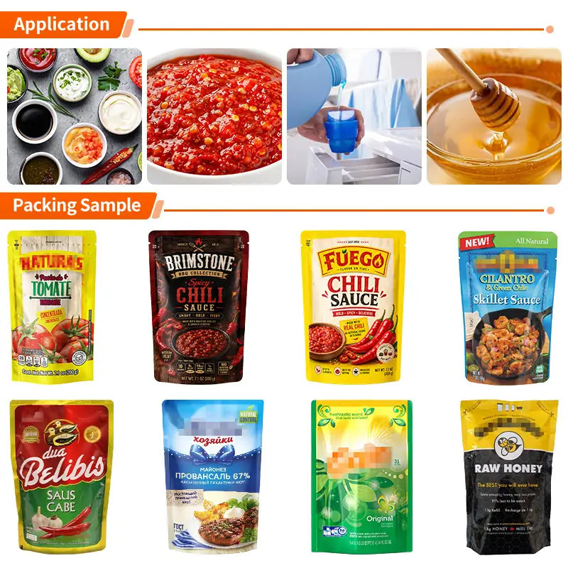 chutney packing machine