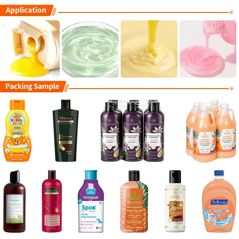 shampoo bottle filling machine