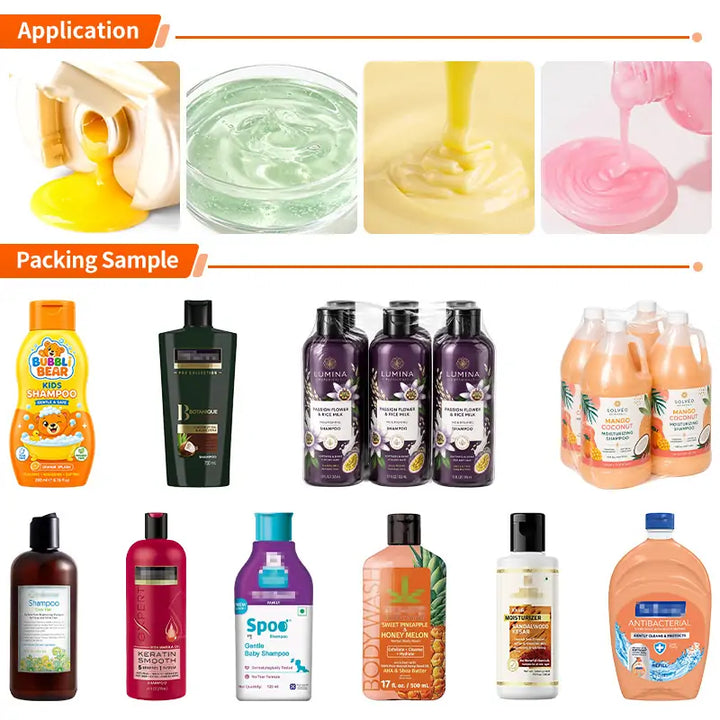 shampoo bottle filling machine