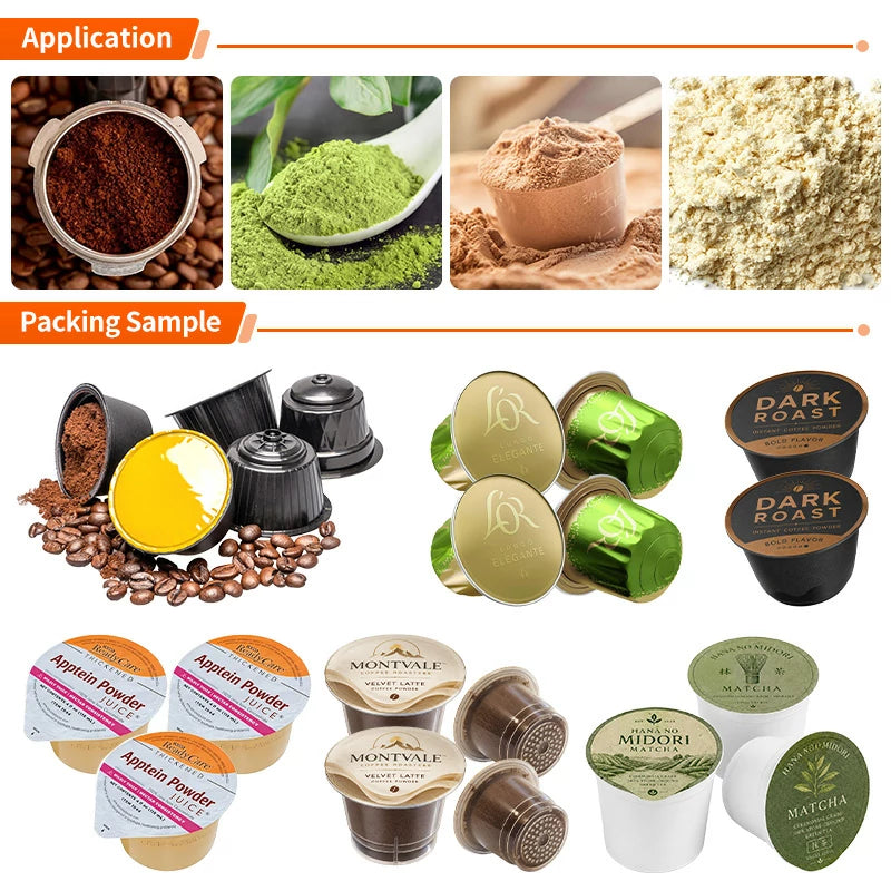 coffee capsule packaging machine