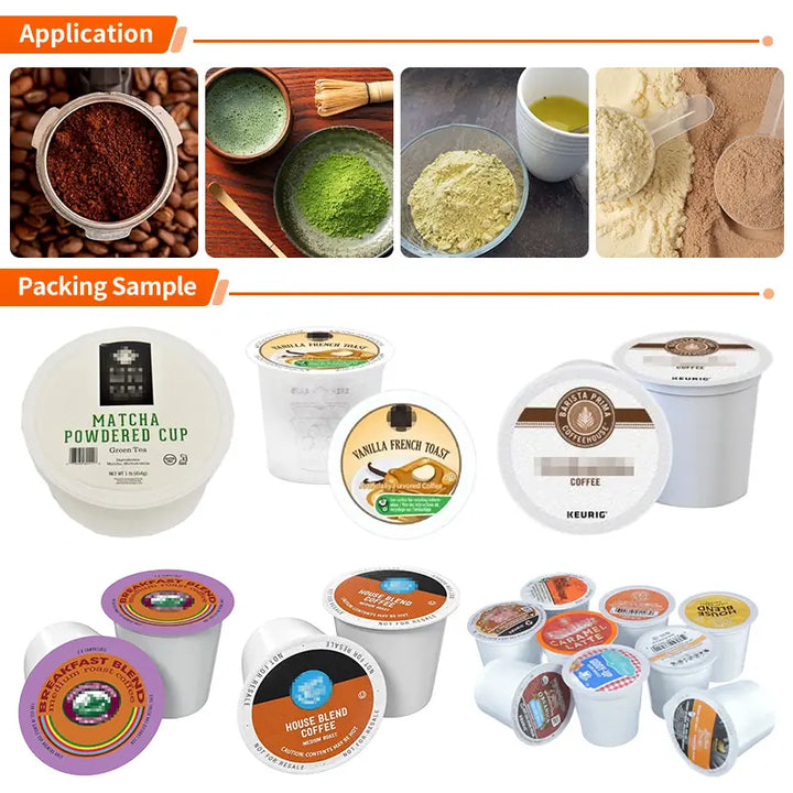 cup filling sealing machine