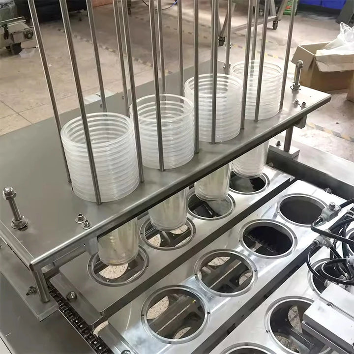 Ice Cube Cup Filling and Sealing Machine Plastic Cup Filling Machine