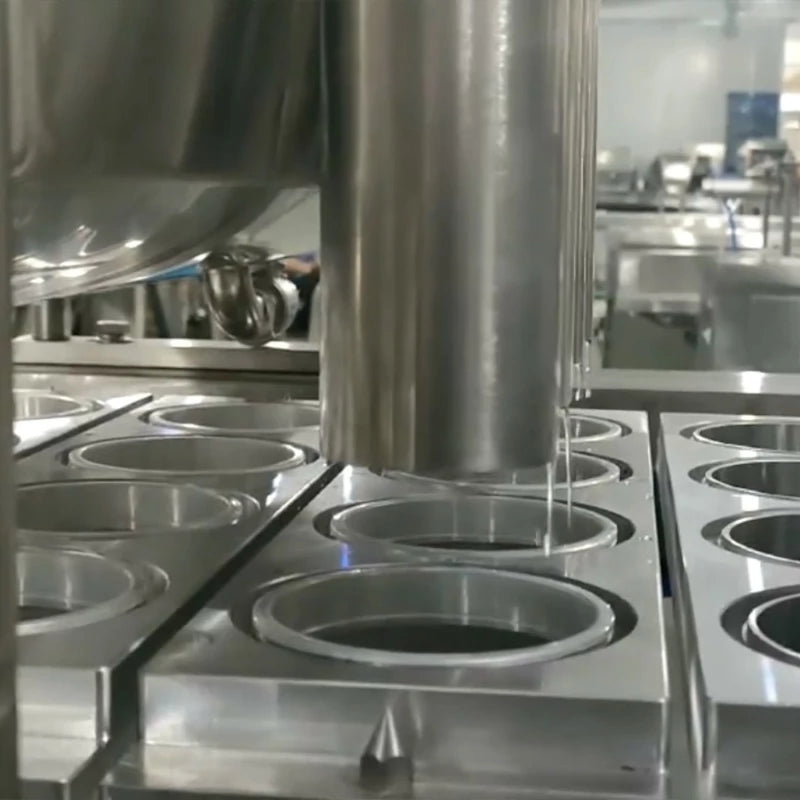 Ice Cube Cup Filling and Sealing Machine Plastic Cup Filling Machine
