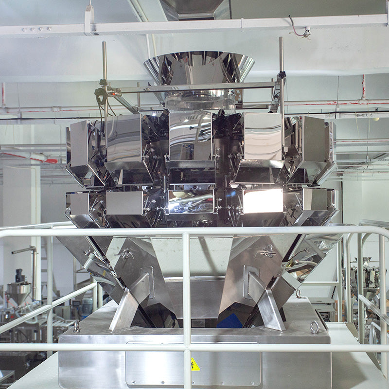 Automatic 5-15kg Pet Food Multihead Weigher Packing Machine
