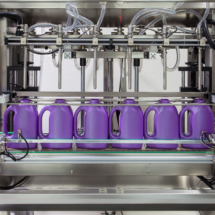 Automatic Foaming Liquid Detergent Soap Bottle Filling Machine