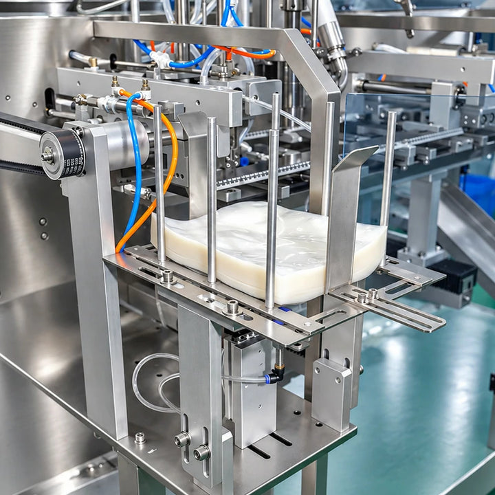 Fully Automatic Cat Strip Minced Meat Pet Food Doypack Premade Pouch Packing Machine