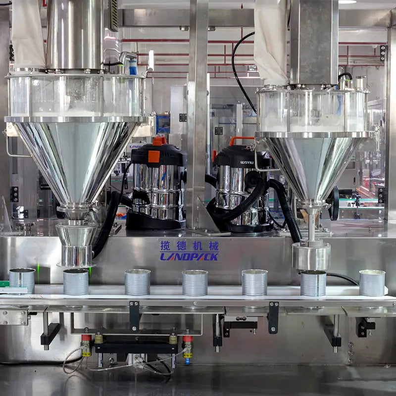 powder can filling line