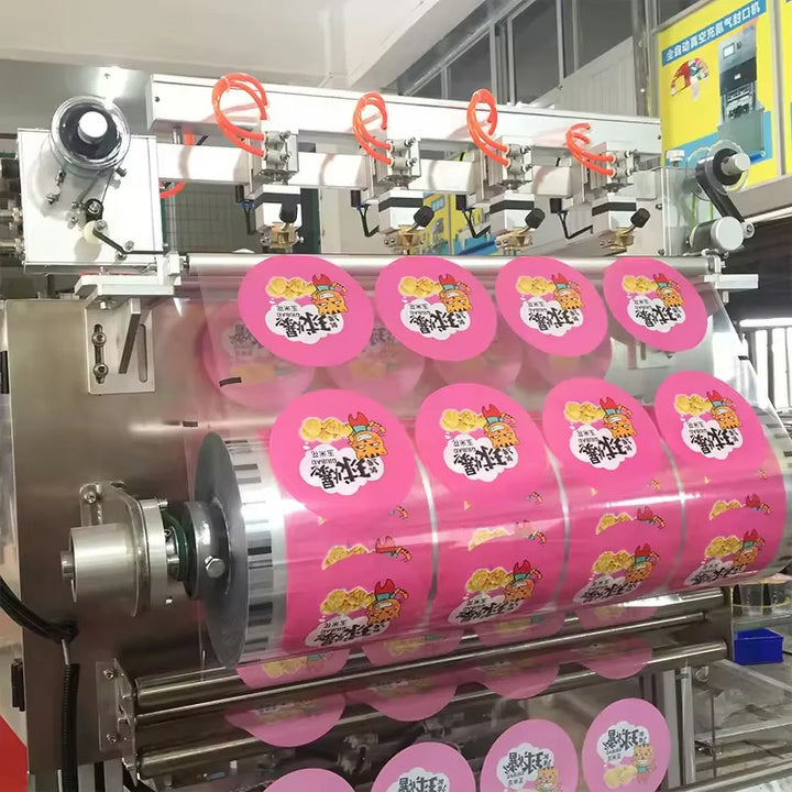 Ice Cube Cup Filling and Sealing Machine Plastic Cup Filling Machine