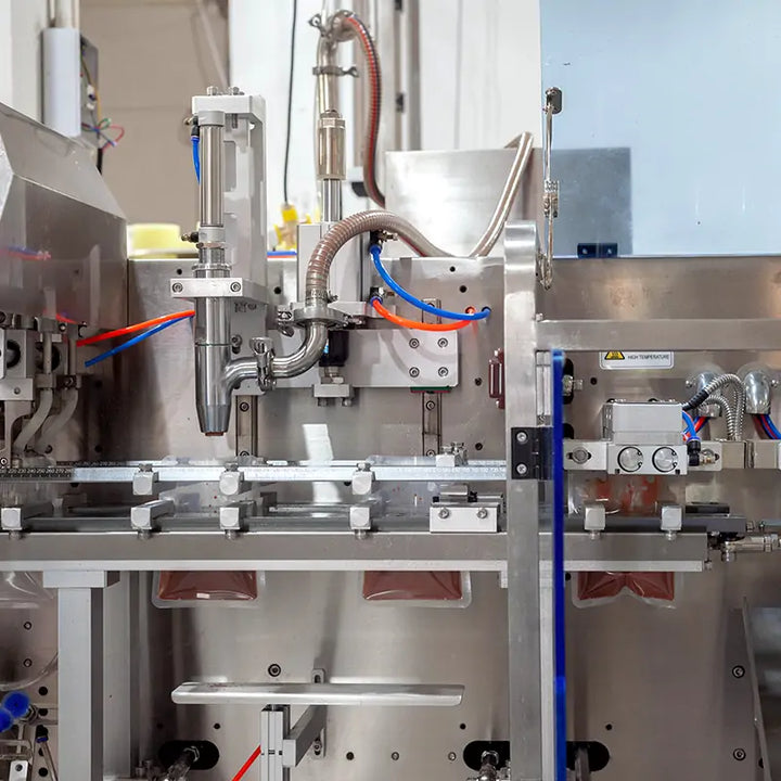 liquid filling and packing machine