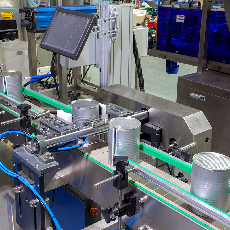 Automatic Coffee Protein Powders Can Packaging Production Line Milk Powder Can Filling Machine