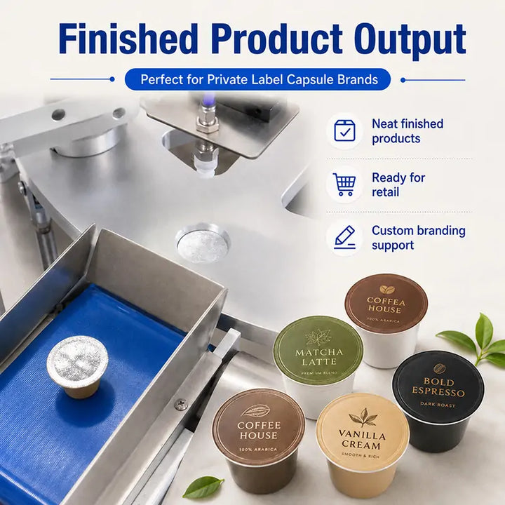 rotary cup sealing machine