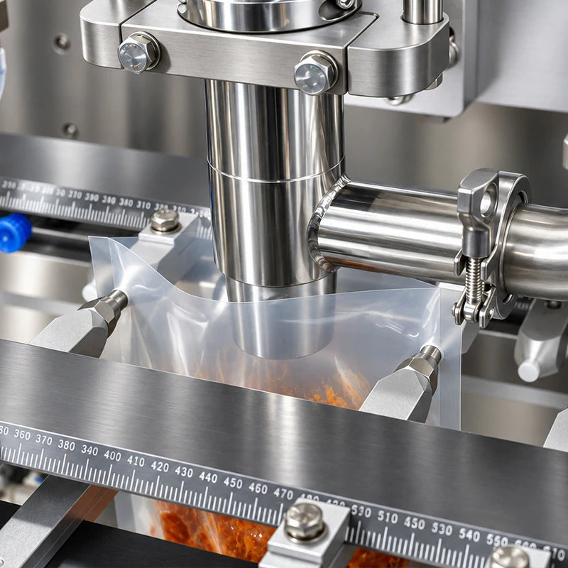Fully Automatic Cat Strip Minced Meat Pet Food Doypack Premade Pouch Packing Machine