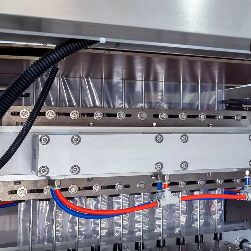 shampoo packing machine video